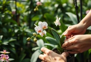 Como Replantar Orquídeas