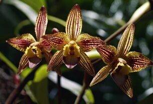 Orquídea ouro de Kinabalu
