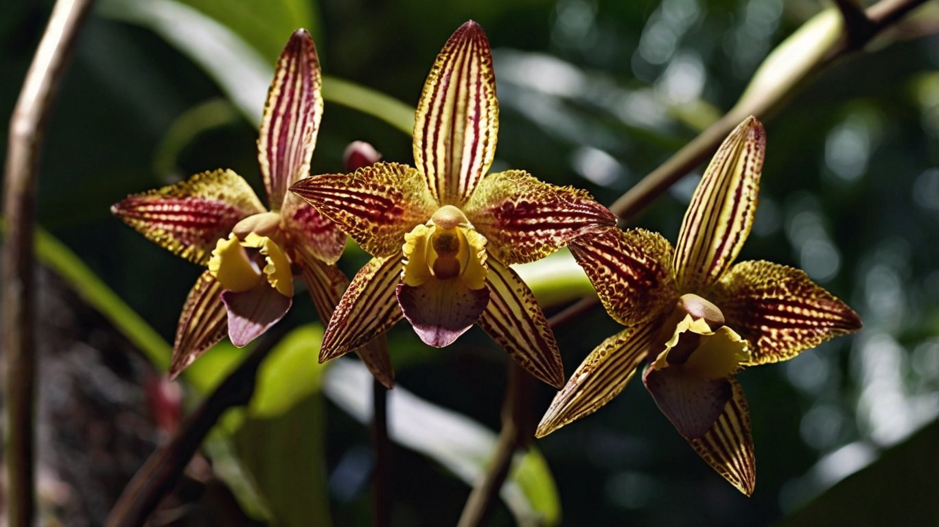 Orquídea ouro de Kinabalu