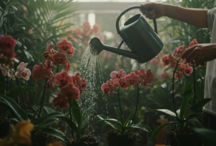 Melhores práticas de rega para orquídeas no verão