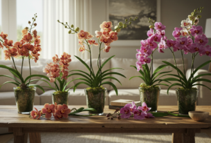 Técnicas de umidificação para orquídeas