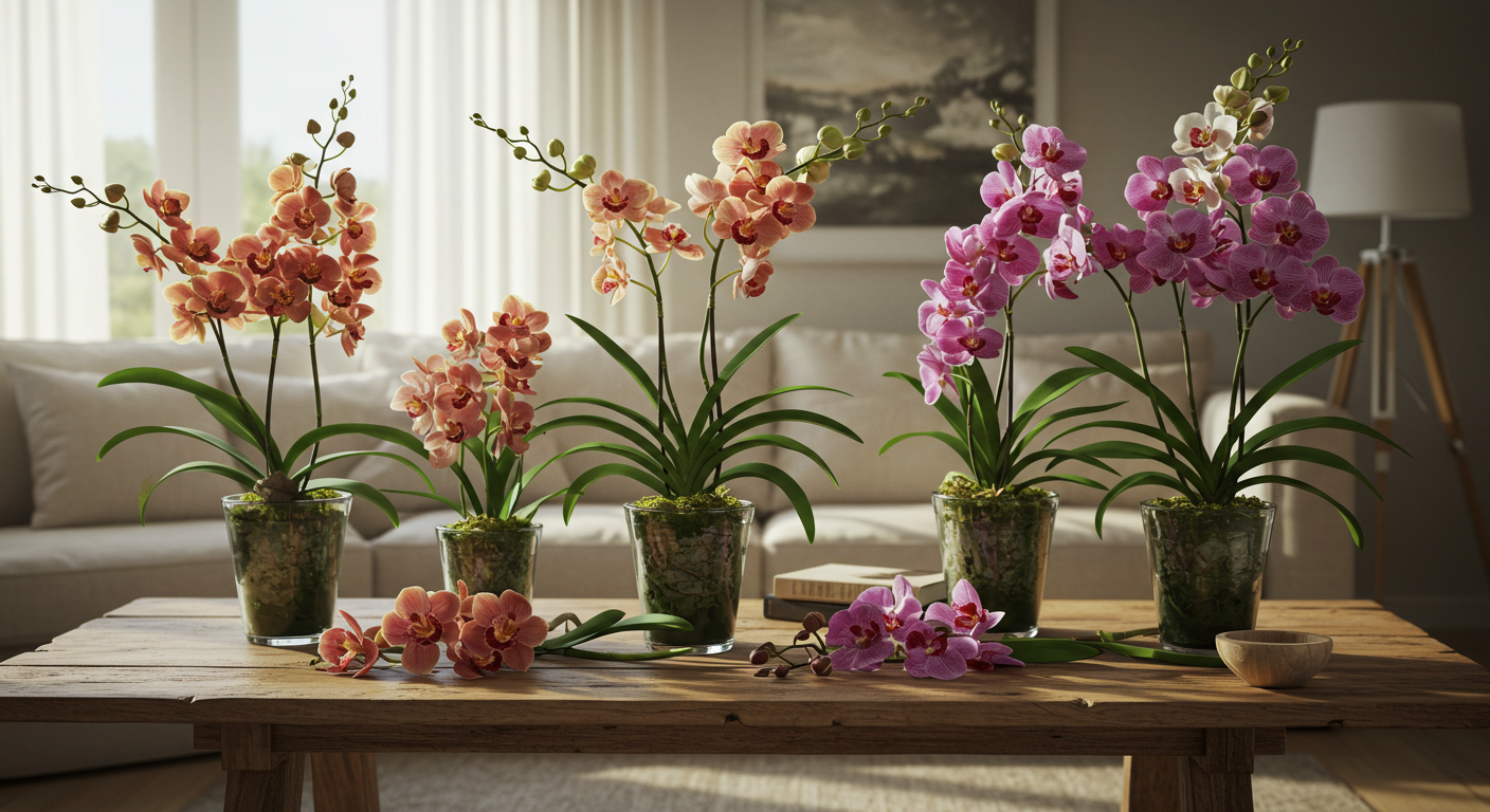 Técnicas de umidificação para orquídeas