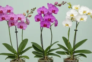 Floração das Orquídeas
